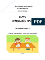 Clave Examen Final