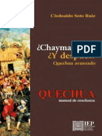 ¿Chaymantaqá ¿Y Después Quechua Avanzado PDF