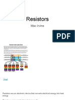 Macolin Irvine - Resistors