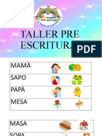 Taller Pre Escritura.