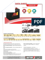 Technical Data Sheet: CR220-HD