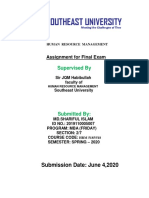 Assignment For Final Exam PDF