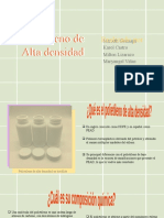 QUÍMICA - Polietileno de Alta Densidad