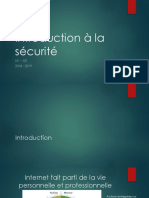 Introduction À La Sécurité: M1 - Ssi 2018 - 2019
