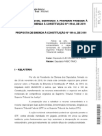 Parecer do Relator da PEC 199 de 20019 - Dep. Fabio Trad - Protocolado.pdf