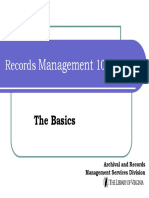 Management: Records 101