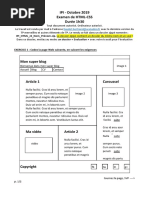 Exercices corrigés HTML et CSS PDF | PDF | Html | HTML5