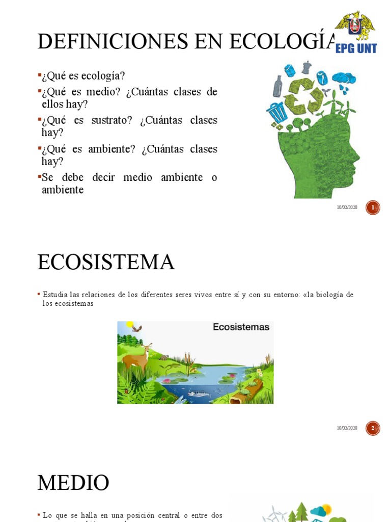 Conceptos Básicos de Ecología | PDF