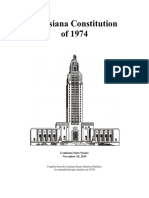 Louisiana Constitution of 1974: Louisiana State Senate November 18, 2019