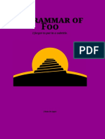 Conlang Grammar Template PDF