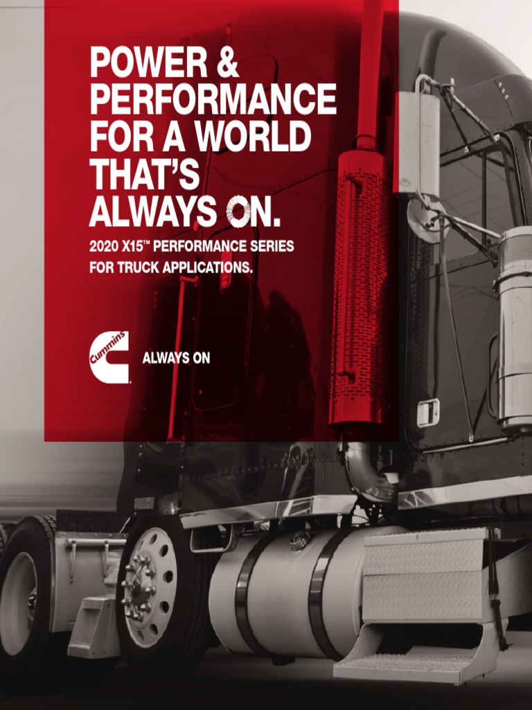 X15 Power Performance PDF Horsepower Cummins