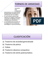 Trastornos de ansiedad: definición, clasificación y tratamiento