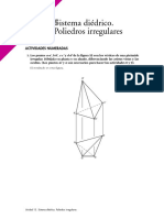 Sistema Diédrico - Polígonos Irregulares