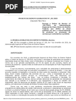 Projeto de Decreto Legislativo para ambulantes