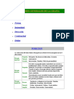 Caracteres Generales de La Grafia