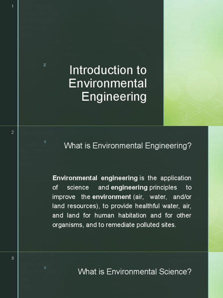 Introduction To Environmental Engineering | PDF | Primary Production ...