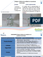 Mejora Defecto de Calidad en El Producto Terminado