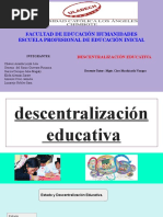 Descentralizacion Educativa