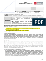 Investigación 2. Correlación y Regresión Lineal - O2017