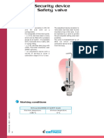 Security Device Safety Valve: Design