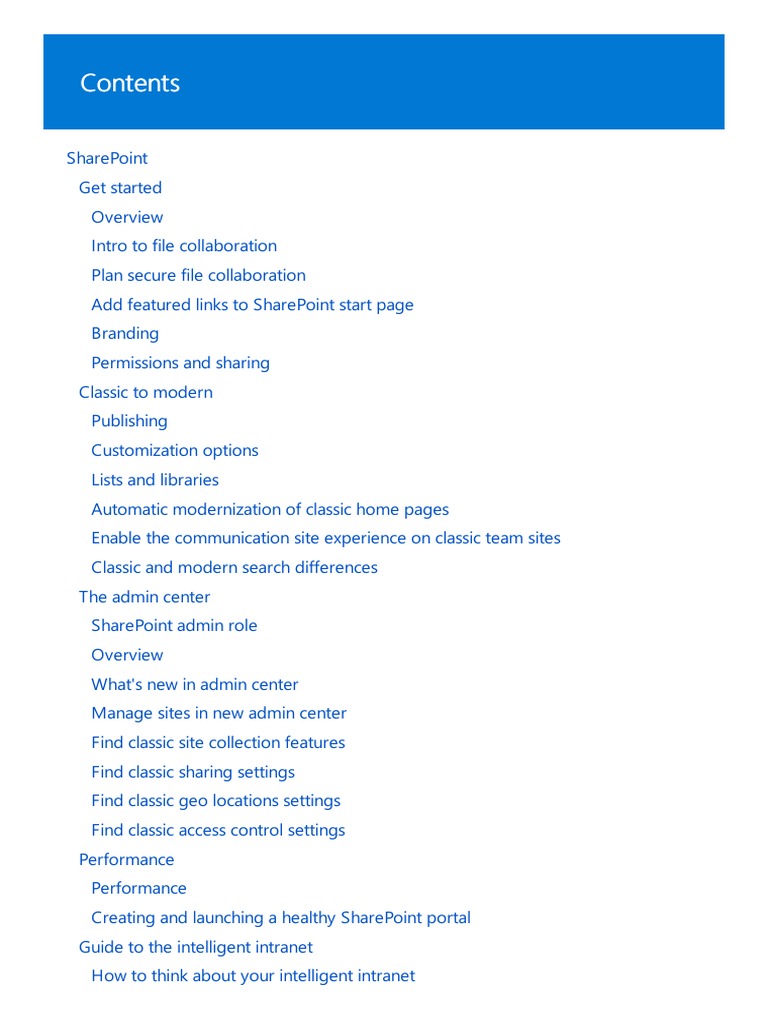 SharePoint PDF | PDF | Share Point | Microsoft Outlook