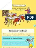 Au t2 e 2144 Pronoun Grammar Revision Guide and Quick Quiz Powerpoint Australian - Ver - 2