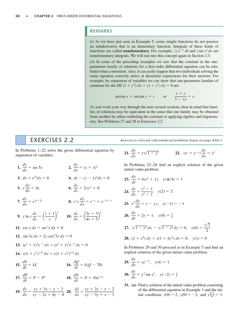 Taller 1 Mate Iv Pdf Pdf Differential Equations Equations