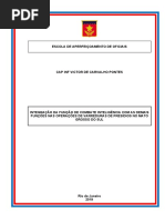 INTEGRAÇÃO DA FUNÇÃO DE COMBATE INTELIGÊNCIA