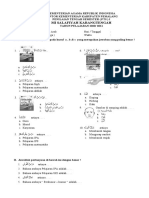 SOAL BAHASA ARAB Kls III