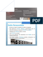 Diferencias en La Arquitectura Renacentista y La Arquitectura Barroca