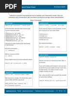 Cheat Sheet Kubectl