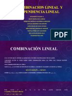 4.3 Combinacion Lineal