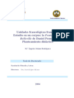 Unidades Fraseologicas Francesas. Estudi PDF