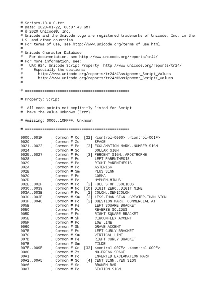 Scripts Txt Bracket Punctuation