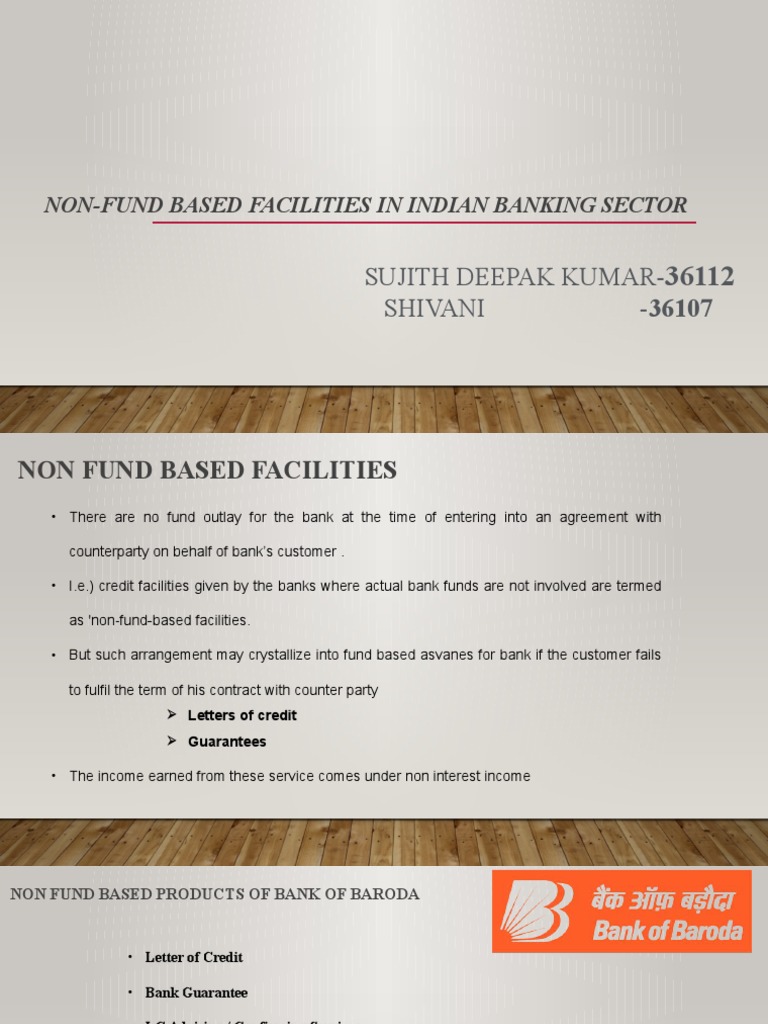 Non Fund Based Facilities Meaning