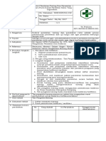 8.6.2.3 (159) Sop Kontrol Peralatan, Testing Dan Perawatan Rutin Untuk Alat Medis