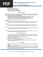 Computer Communication Development Institute: Week #5 - Lesson 3: Fitt Principles