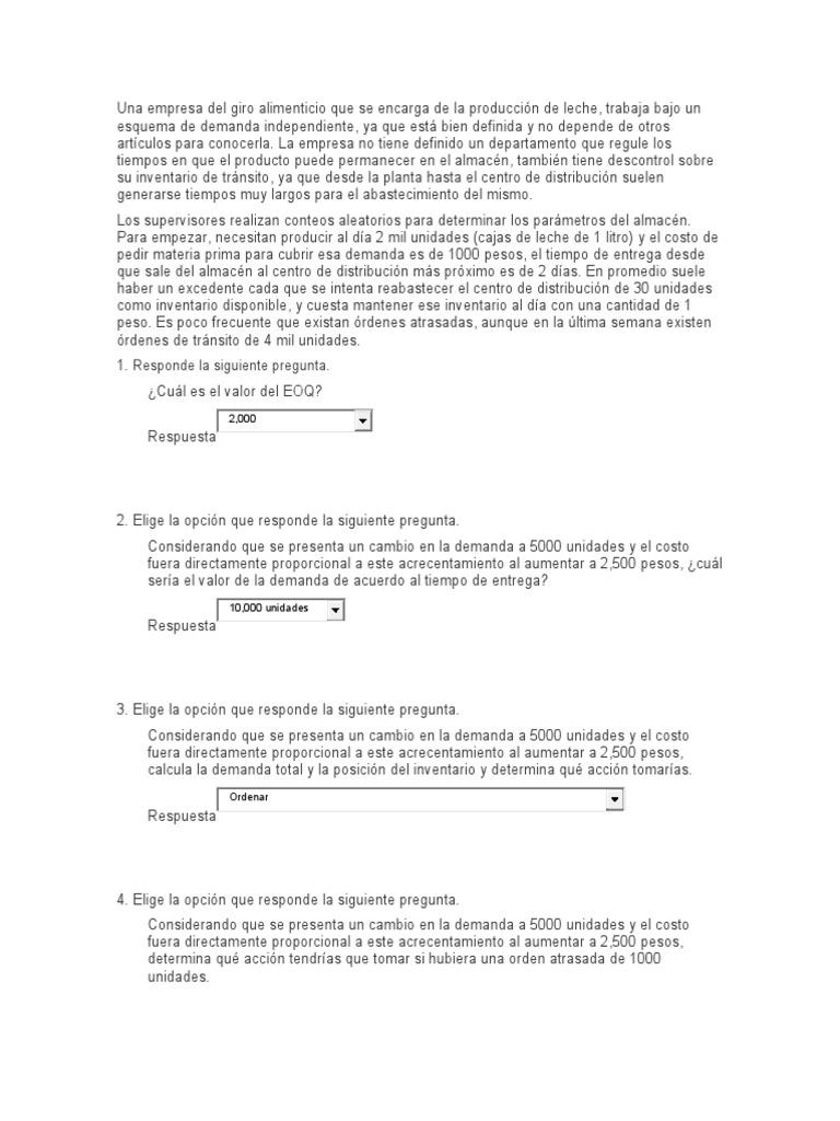 Una empresa del giro alimenticio que se encarga de la producción de