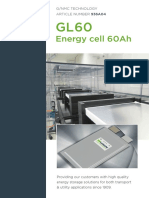 LECLANCHE Cell Datasheet GL60 GNMC 60ah