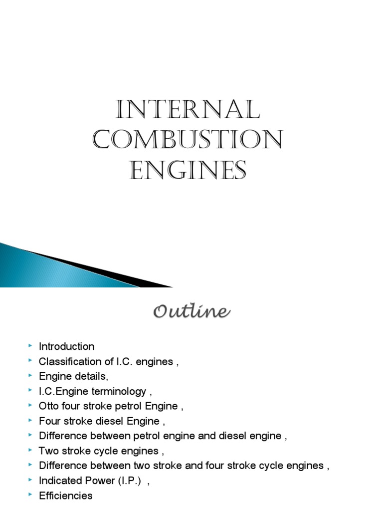 An InDepth Look at Internal Combustion Engines Classification
