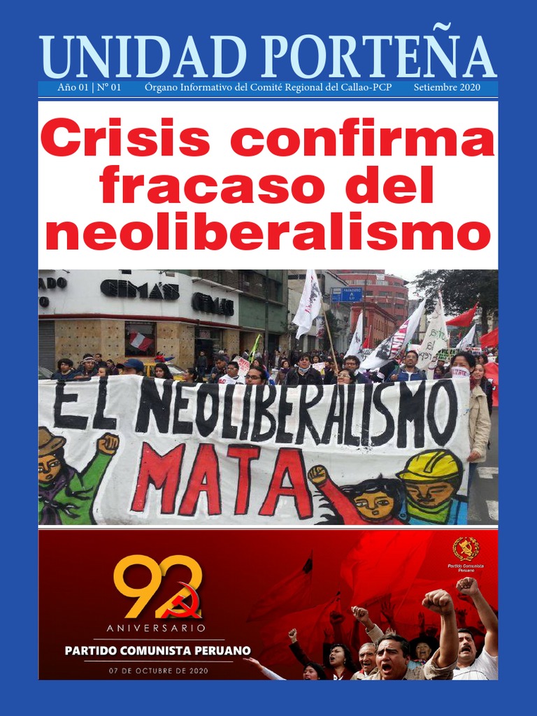 Crisis y Fracaso del Neoliberalismo | PDF | Perú | Neoliberalismo