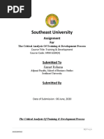 Southeast University: Assignment For