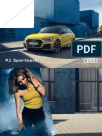 Audi A1 Preisliste 08 2020 Low