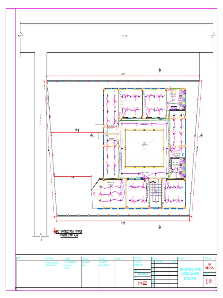 2nd Floor Electrical Layout Plan | PDF