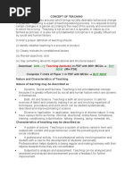 Concept of Teaching: Download in PDF With 800+ Mcqs (Min 59) Complete 7 Units of Paper 1 in PDF With Mcqs