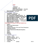 Nda Exam Pattern: Paper I-Mathematics