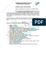 Cartilla Del Postulante - Cepre Oficial PDF