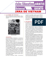 Causas de La Guerra de Vietnam para Quinto Grado de Secundaria