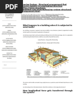 Bracing System - Structural Arrangement That Ensures Stability in Longitudinal Direction - Structures Simplified