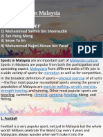 Variety Sport in Malaysia